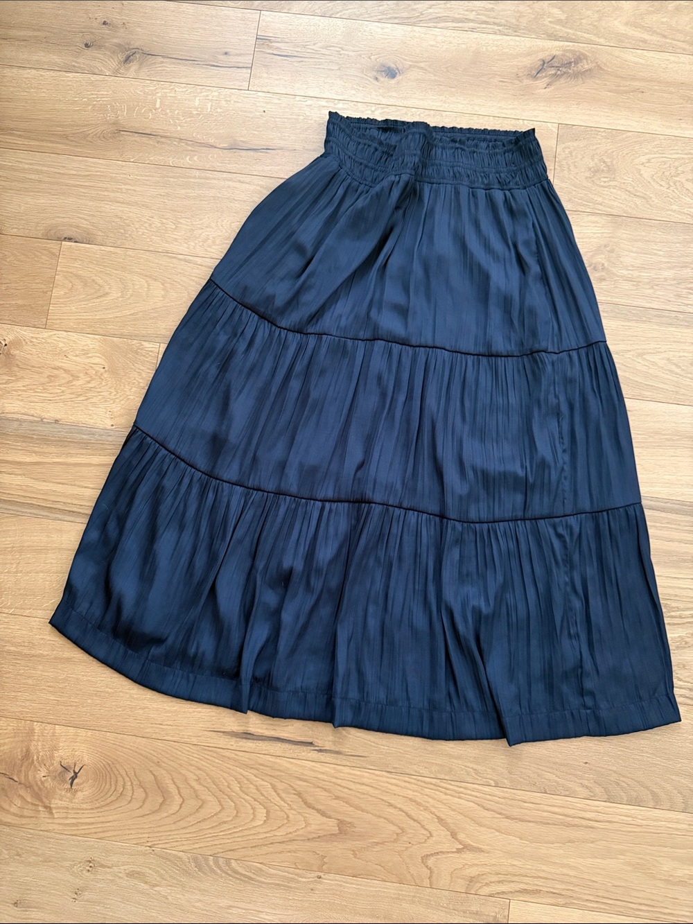 Anthropologie Somerset Silk Edition Maxi Skirt